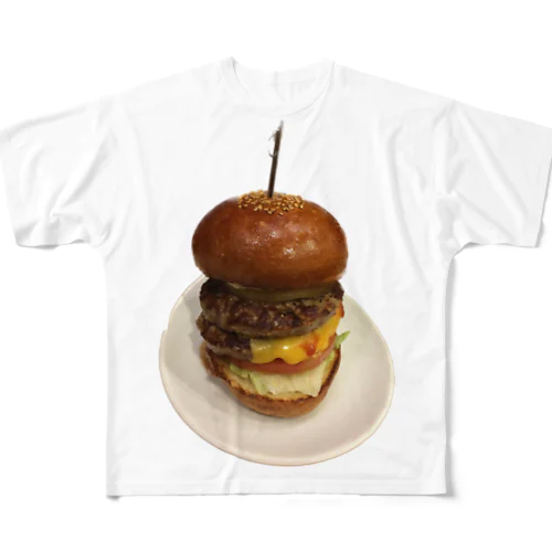 こういうのがいいんだよバーガー🍔 フルグラフィックTシャツ