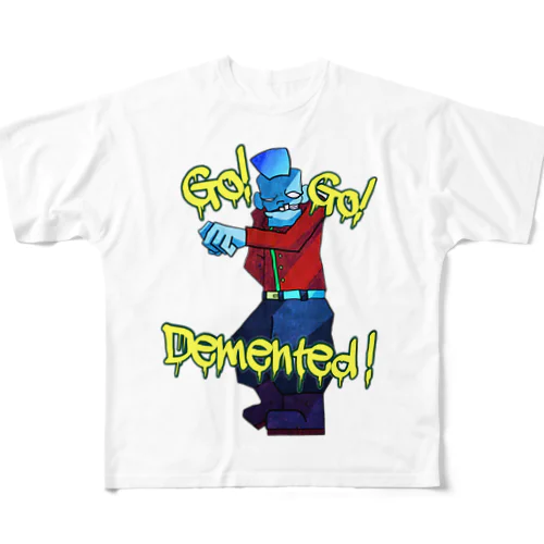 Go!Go!Demented! フルグラフィックTシャツ