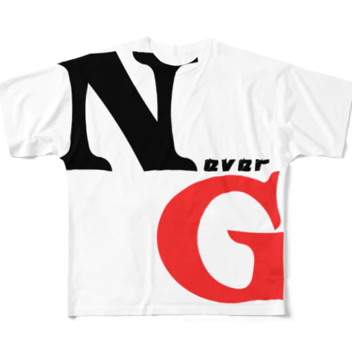 NG フルグラフィックTシャツ