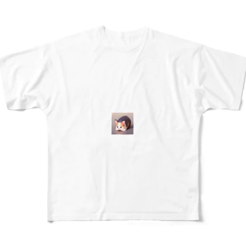 不思議な小動物 All-Over Print T-Shirt