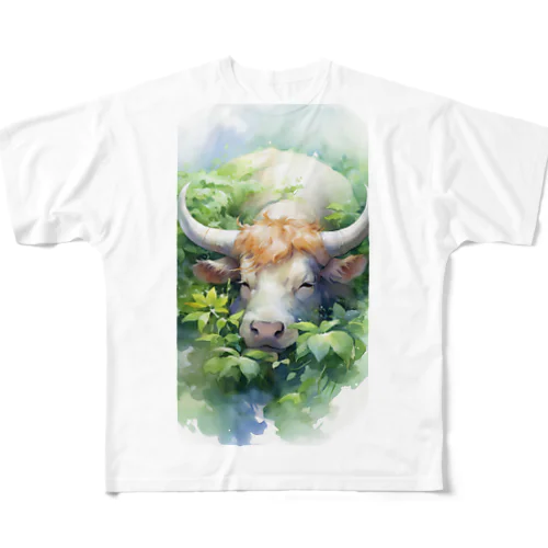 12星座シリーズ牡牛座のアイテム All-Over Print T-Shirt