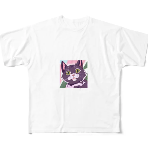 猫猫 All-Over Print T-Shirt