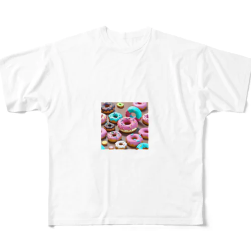 ドーナツ All-Over Print T-Shirt