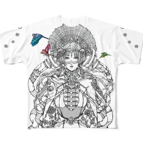 HIME All-Over Print T-Shirt
