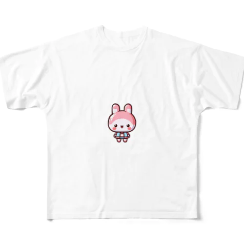 ハナちゃん All-Over Print T-Shirt