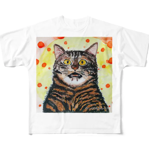 Ochannel　びっくりおーちゃん All-Over Print T-Shirt