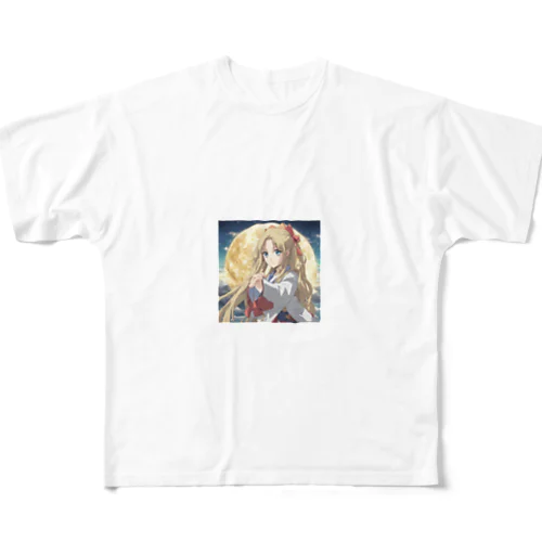 岡本 麻子（おかもと あさこ） All-Over Print T-Shirt