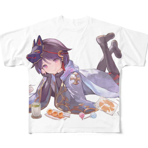 鈴祈ほまるフルグラフィックTシャツ フルグラフィックTシャツ