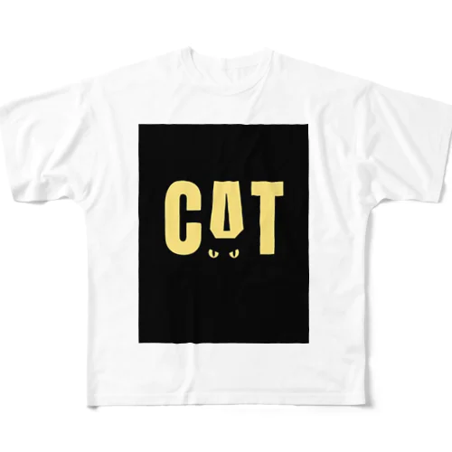 CAT All-Over Print T-Shirt