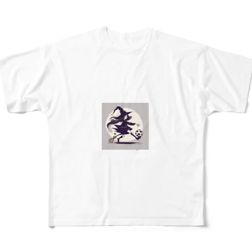 魔女 フルグラフィックTシャツ