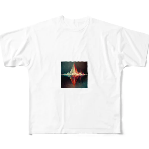 Aperture effect All-Over Print T-Shirt