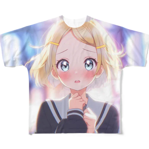 光り輝く君 フルグラフィックTシャツ