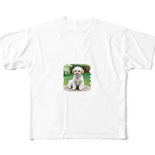 マルプー All-Over Print T-Shirt