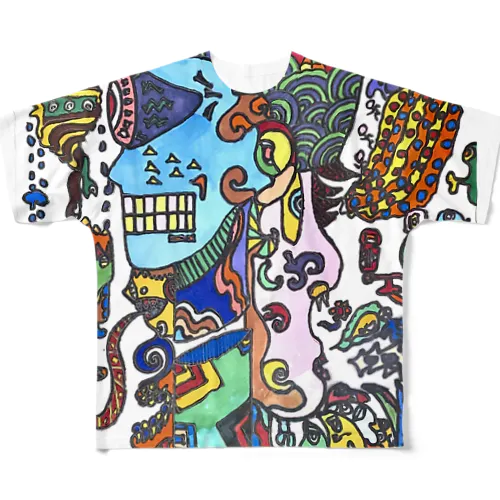 Surprised 驚いた！！ All-Over Print T-Shirt