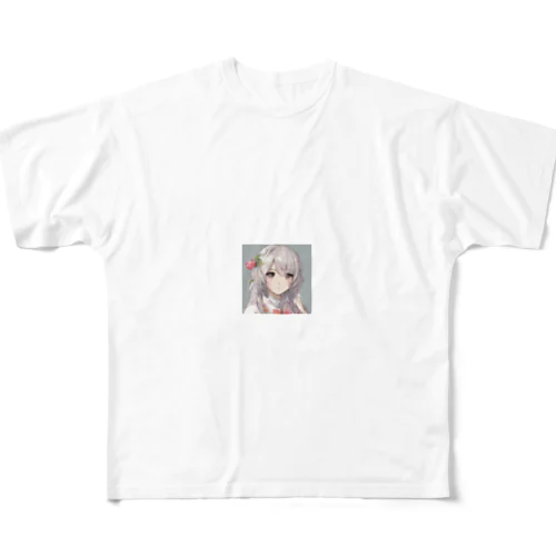 可愛いAIキャラ2 フルグラフィックTシャツ