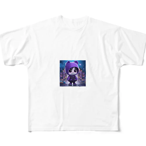 パンダのともくん All-Over Print T-Shirt