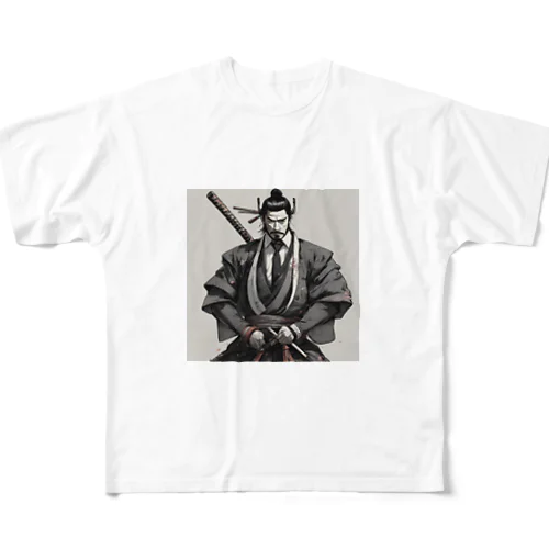 サラリーマン侍 フルグラフィックTシャツ