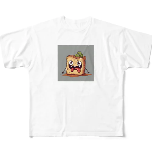 腐食物くん All-Over Print T-Shirt