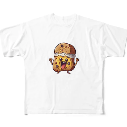 腐食物くん All-Over Print T-Shirt