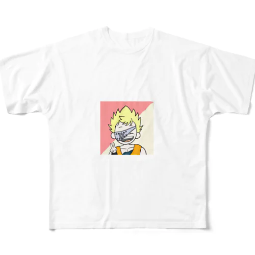 悟フィ フルグラフィックTシャツ