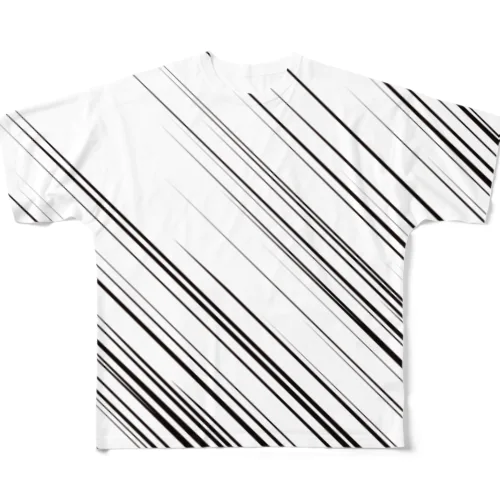 効果線1 フルグラフィックTシャツ