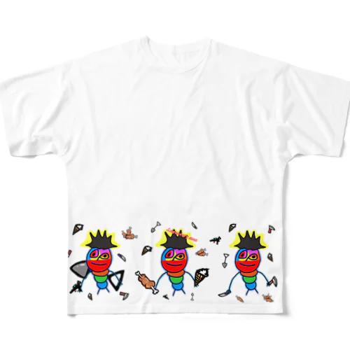 Legendary Man(伝説の男) All-Over Print T-Shirt