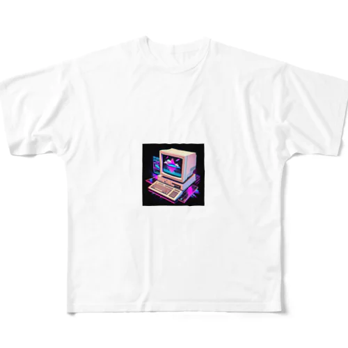 90年代のコンピューター③ フルグラフィックTシャツ