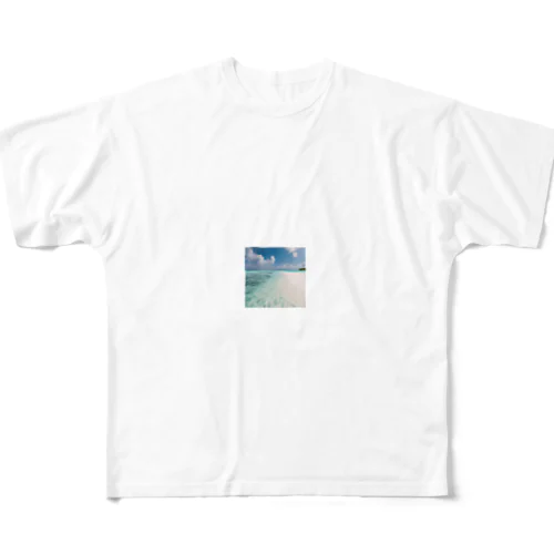 Beautiful beach All-Over Print T-Shirt