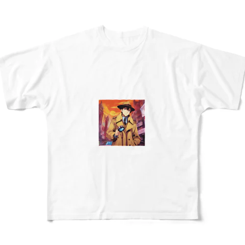 キュートなキャラクターたちの冒険 All-Over Print T-Shirt