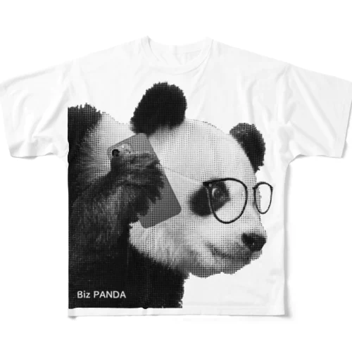 Biz PANDA_3 フルグラフィックTシャツ