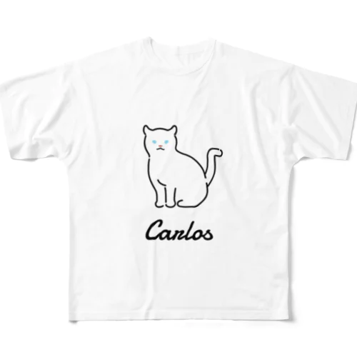 Carlos フルグラフィックTシャツ