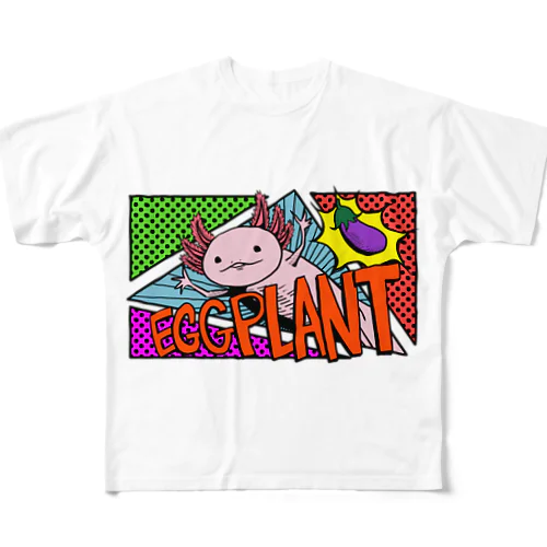 ナスサラマンダー All-Over Print T-Shirt