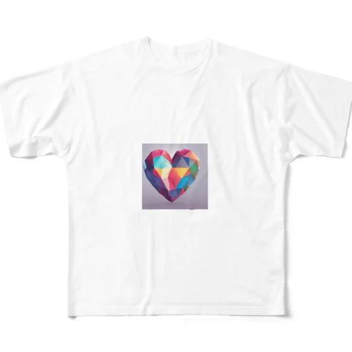 LOVE フルグラフィックTシャツ