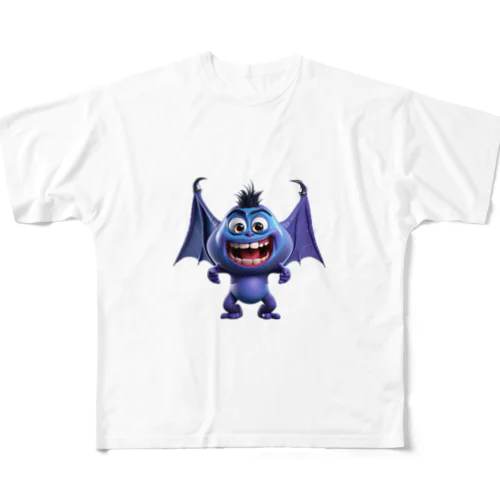 歯の悪魔 フルグラフィックTシャツ