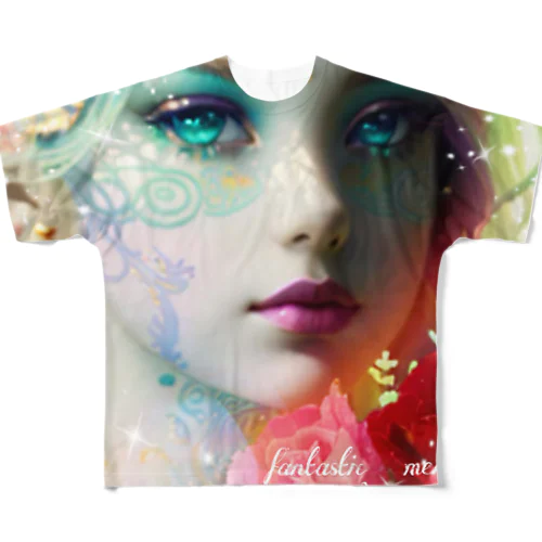 fantastic mermaid Lana フルグラフィックTシャツ