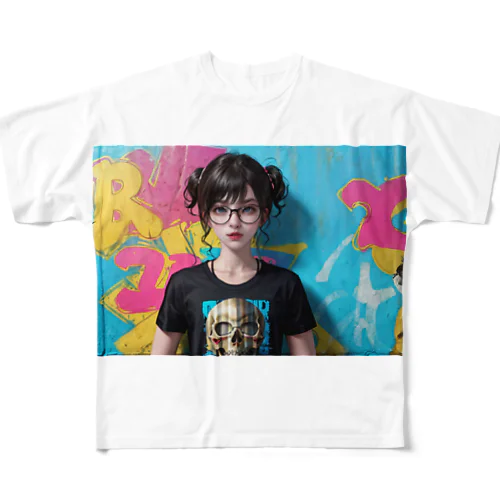 ガール其の参　 All-Over Print T-Shirt