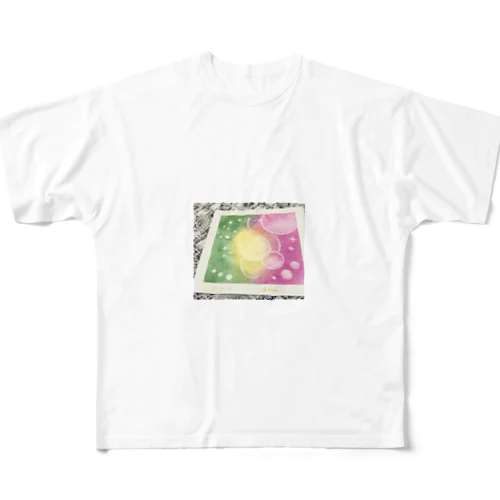 宇宙世界へ フルグラフィックTシャツ