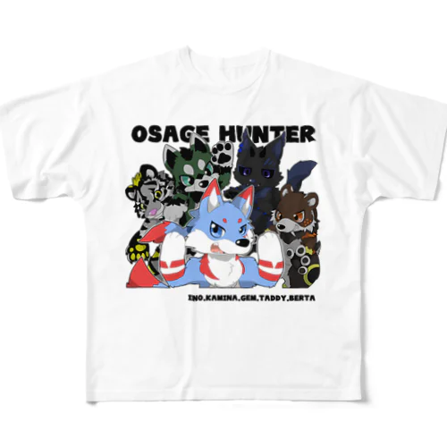 OSAGEHUNTER All-Over Print T-Shirt