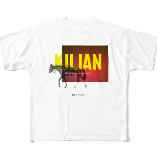 KiliaN　#03 - RED&YELLOW All-Over Print T-Shirt