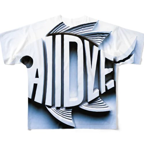 アジラバスケルトン All-Over Print T-Shirt