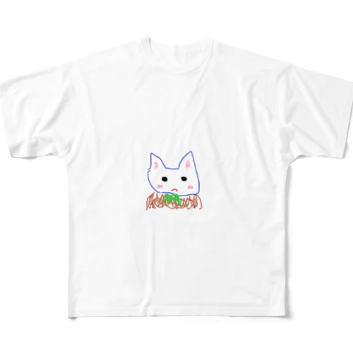 cat All-Over Print T-Shirt