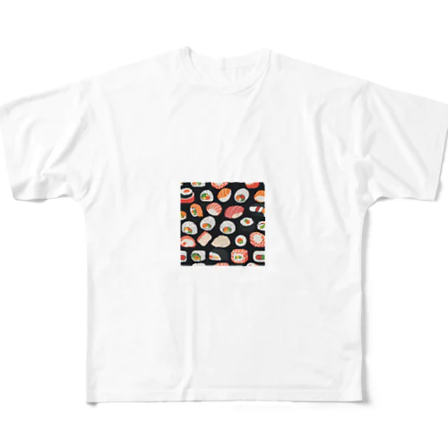 お寿司マニア All-Over Print T-Shirt