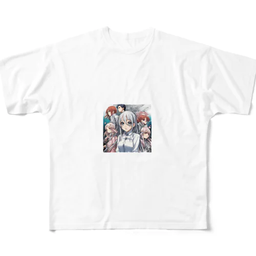 美少女リーダーグッズ All-Over Print T-Shirt