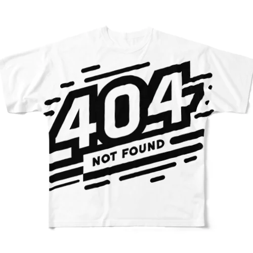 Not Foundシャツ All-Over Print T-Shirt