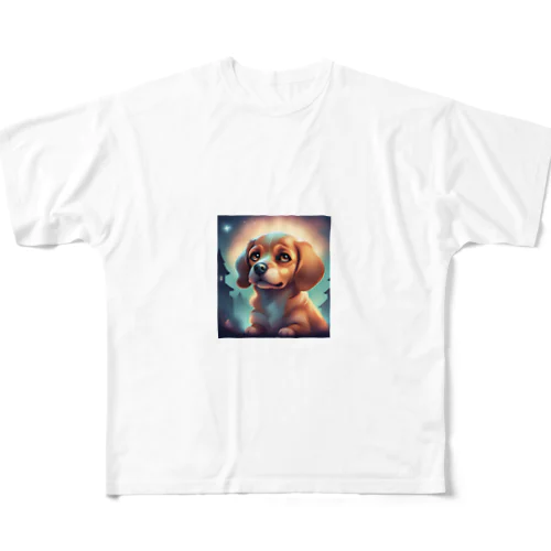 可愛いベーグル犬のグッズ All-Over Print T-Shirt