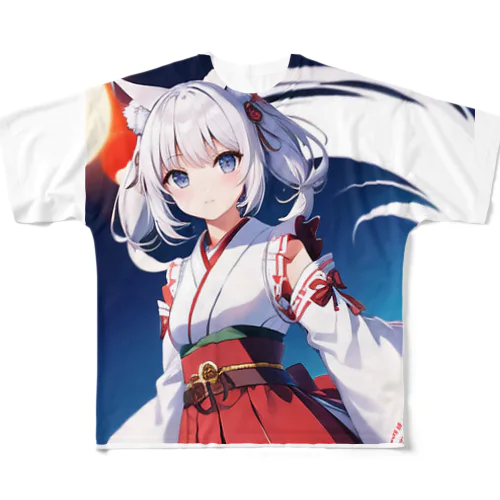 けもっ娘 フルグラフィックTシャツ