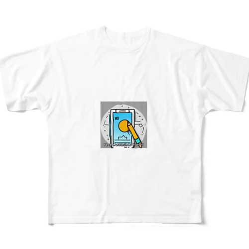 ペンタブレット フルグラフィックTシャツ