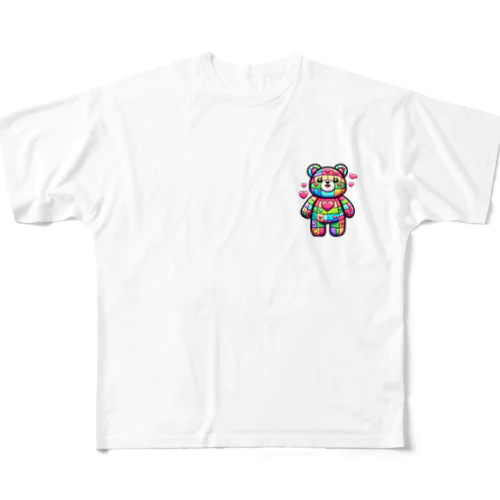 カラベア All-Over Print T-Shirt