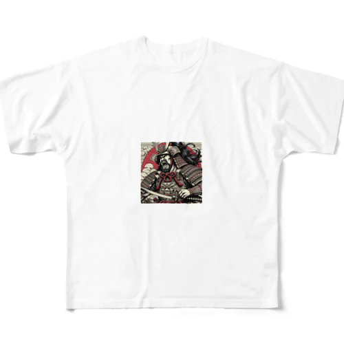 武将 All-Over Print T-Shirt
