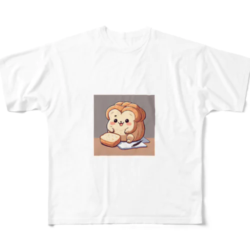 食パンポポロ　マドリード　板橋　AJ All-Over Print T-Shirt